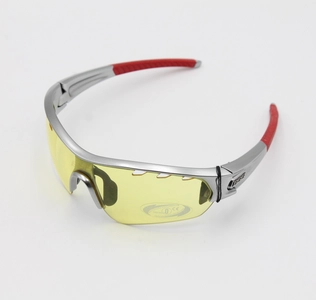 Окуляри BBB BSG-43SE "Select" Special edition PC Smoke черв. MLC лінзи червоні, завушні дуги мат. Chr (+ зміне скло жовте,біле)+ футляр чохол