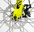 Велосипед 24 AL Corso «KORD» KD-85009 алюміній 11", (к-т SHIMANO) графітово-жовтий