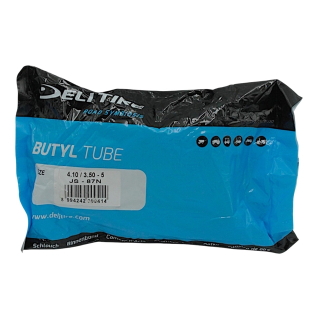 Камера "5" 4.10/3.50-5 DELI TIRE Індонезія JS-87 фото westvelo.com