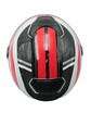Мото шолом, закритий (S 55-56) BLD-М65 інтеграл, білий глянець з червоно-чорним малюнком фото westvelo.com