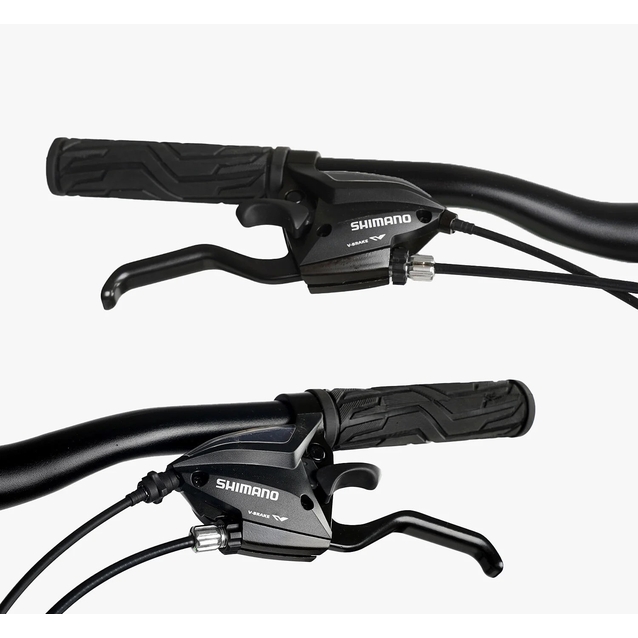 Велосипед 26 ST Corso «REND» RD-11320 сталь 15", (к-т SHIMANO) чорно-салатовий фото westvelo.com