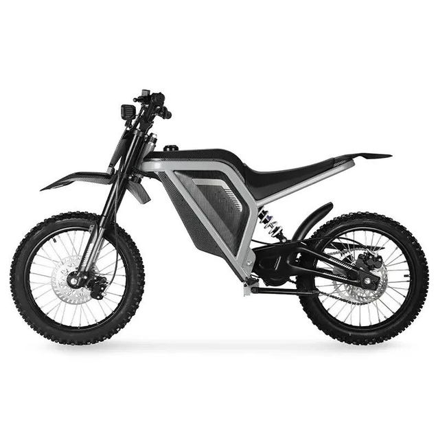 Електродіртбайк «EM-22» двигун 2500W, акумулятор 60V27Ah літієвий, графітовий, колеса 17" фото westvelo.com