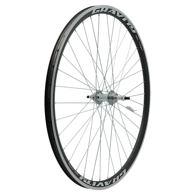 Колесо 28-29 зад, обід 2-ний чорний, втулка ST. на віночках, диск різьба (Gravity) фото westvelo.com