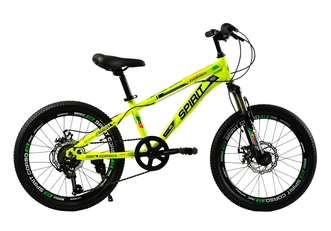 Велосипед 20 ST Corso «SPIRIT» TK 20930 сталь 12", (к-т SHIMANO) жовтий