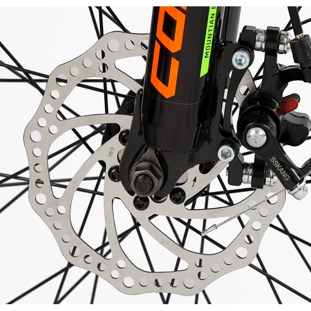 Велосипед 24 ST Corso «PRIMARY» PR-24915 сталь 11", (к-т Saiguan) салатовий фото westvelo.com