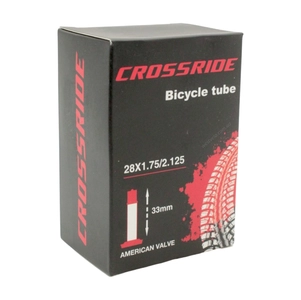 Камера 28 короткий ніпель AV 33mm CROSSRIDE (1.75-2.125)