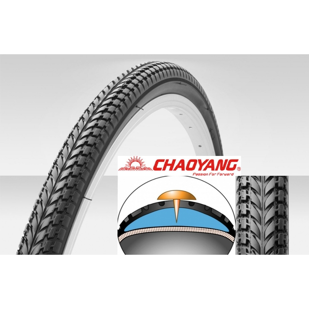 Покришка 28-1.75 (47-622) CHAOYANG (597) ялинка АТП (антипрокол) фото westvelo.com