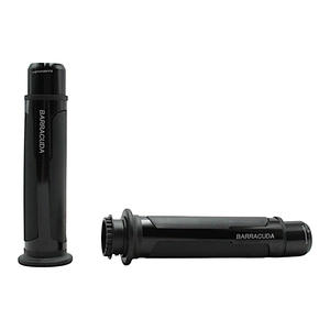 Мото гріпси BARRACUDA (HP6) універсальні чорні