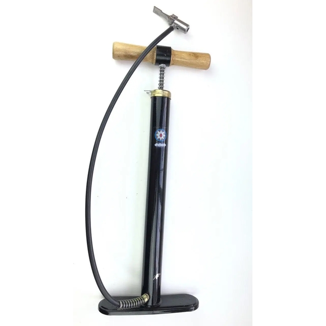 Насос авто сталевий CLASSIC L-450mm, тонкий шланг, чорний фото westvelo.com