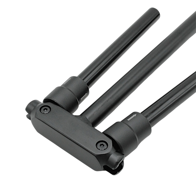 Руль, AL, складний, чорний мат, для електросамоката (Ø24, висота 490,ширина 590) фото westvelo.com