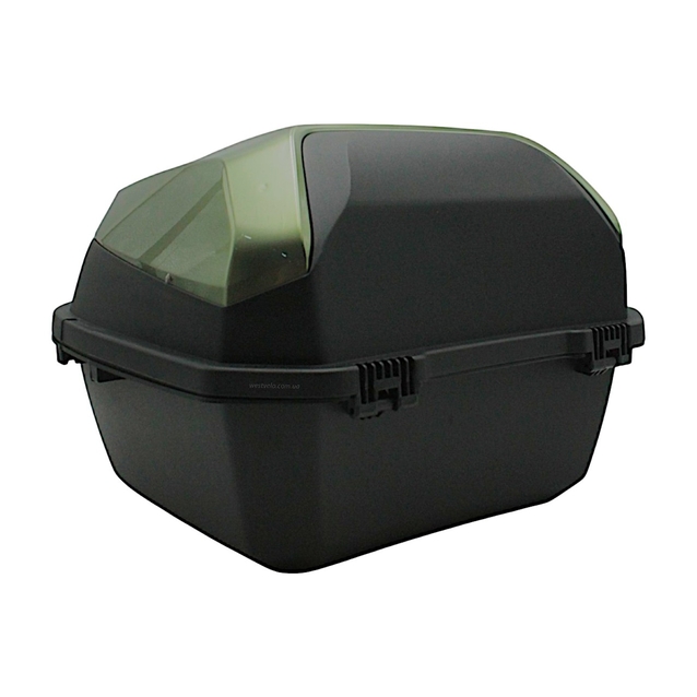 Кофр (багажник) для мотоцикла задній PRC (41×41×29) оливково-чорний фото westvelo.com