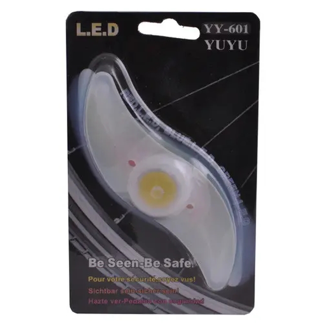 Мигалка на спиці "Бумеранг" KJ-803 (YY601) силіконова на батарейці фото westvelo.com