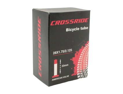 Камера 28 короткий ніпель AV 33mm CROSSRIDE (1.75-2.125)