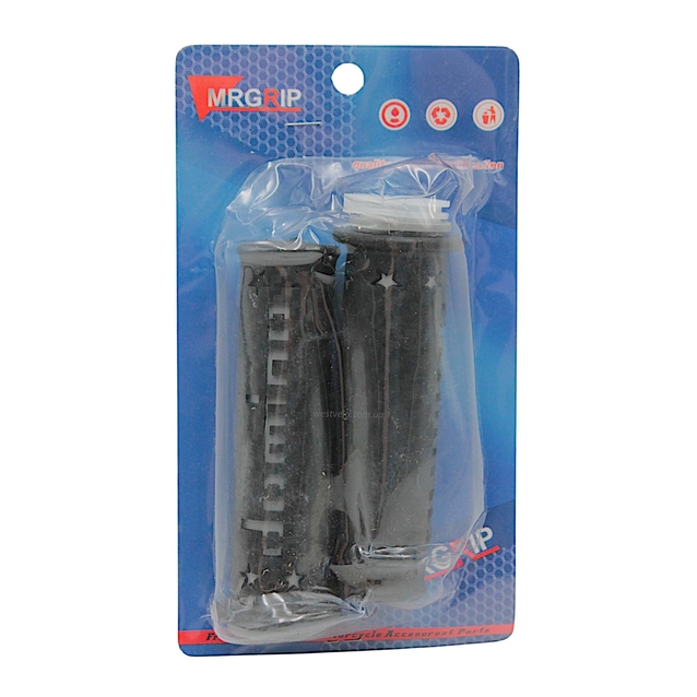 Мото гріпси DOMINO універсальні (тип2) чорно-сірі фото westvelo.com