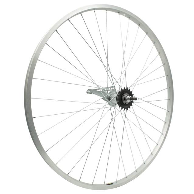 Колесо 28-29 зад, обід AL 1-ний сірий,  втулка Falcon + к-т фото westvelo.com
