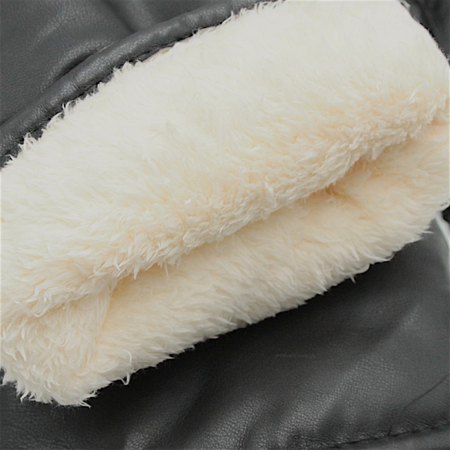 Рукавиці на кермо. зимові, світловідбивна вставка (4933) фото westvelo.com