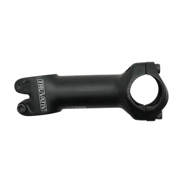 Винос руля на безрізьбову вилку AL. AKA TRUVATIV L-100мм Ø28.6-Ø31.8 чорний матовий фото westvelo.com