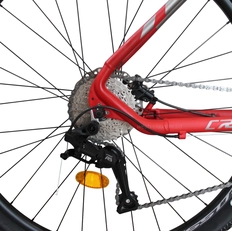Велосипед 29 AL Crosser «Х880» алюміній 19", (к-т 2*9 LTWOО +hydraulic) червоний