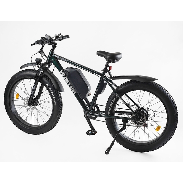 Електрофетбайк 26 AL Corso «HUNTER» HT-87390 алюміній 19", двигун 500W, акумулятор 48V15Ah літієвий, (к-т SHIMANO) зелений фото westvelo.com