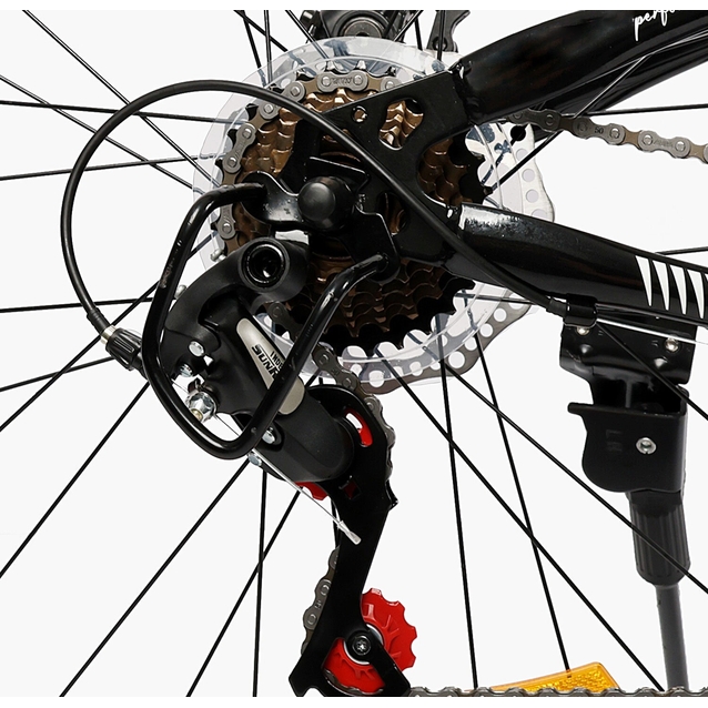 Велосипед 26 ST Corso «GENESIS»  T-26364 сталь 13", (к-т SunRun) чорно-червоний фото westvelo.com