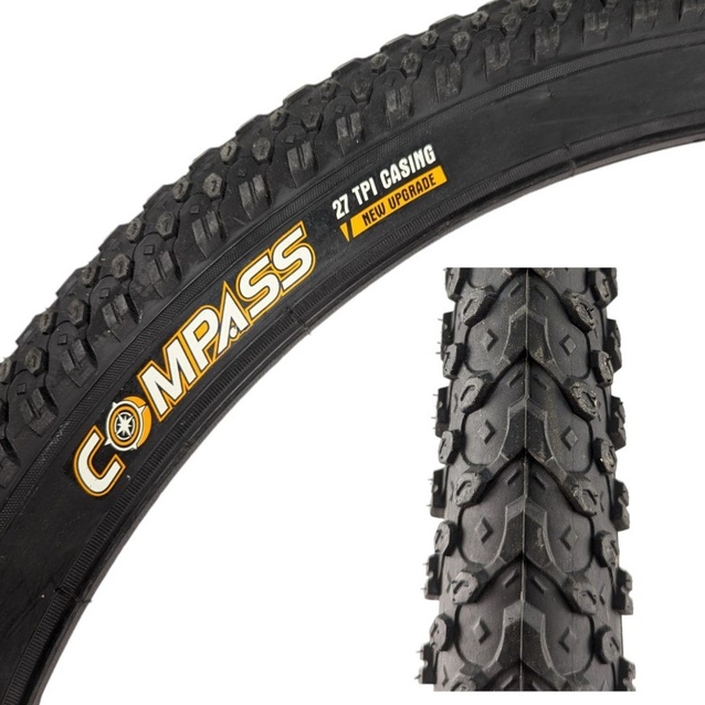 Покришка 27.5-2.10 COMPASS (1197) дрібний шип фото westvelo.com