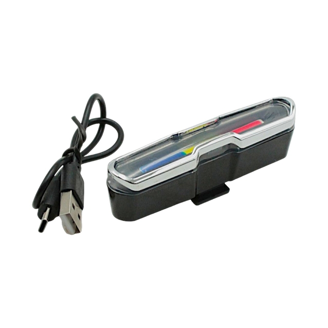 Мигалка usb зад. 0306 "POLICE" (150lm) Type-C, 5 режимів фото westvelo.com