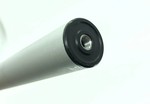 Насос вело алюміній "Умань" сірий довгий L-410mm фото westvelo.com