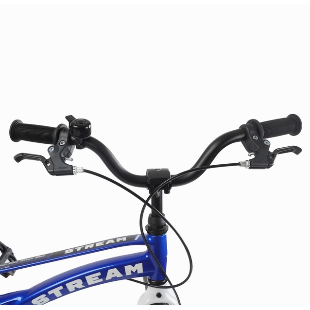 Дитячий велосипед 18 MG Corso «STREAM» SM-71480, магнієва рама, синій фото westvelo.com