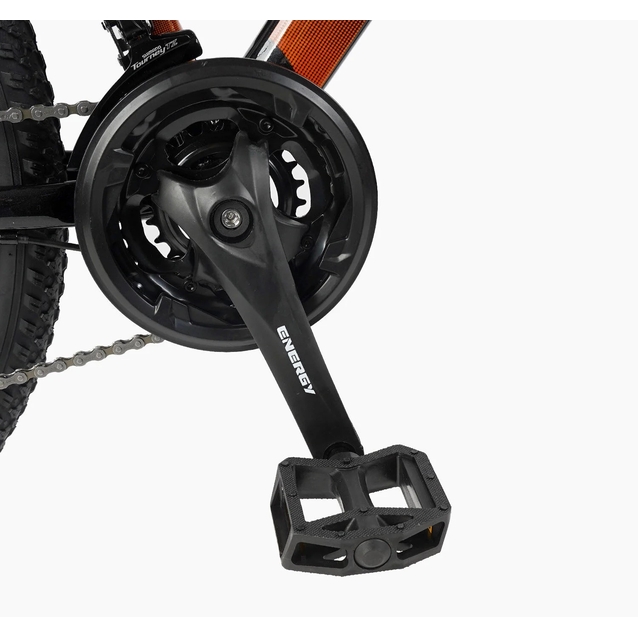 Велосипед 26 ST Corso «ENERGY» EN-26418 сталь 15", (к-т SHIMANO) чорно-помаранчевий фото westvelo.com