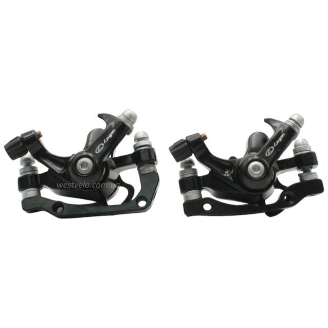 Дискові гальма Repute DSC 510 : 2 супорта F160/R140+F180/R160, 2 диски Ø160) фото westvelo.com