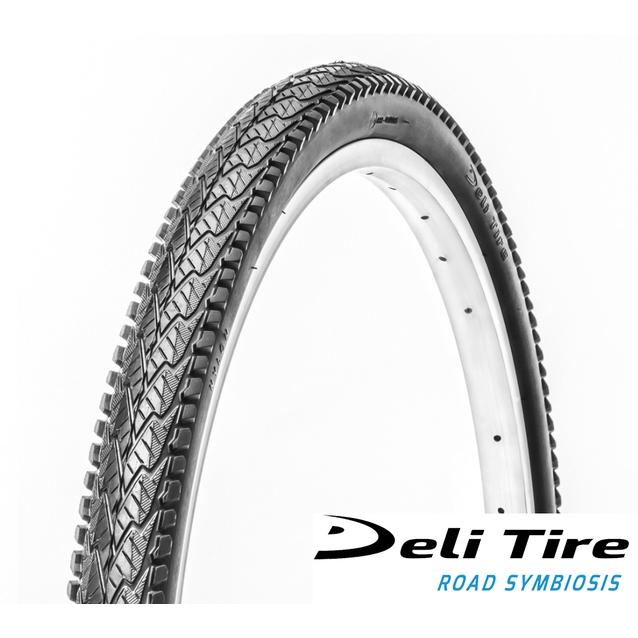 Покришка 24-1.95 DELI TIRE Індонезія (282) лиса з боковим шипом фото westvelo.com