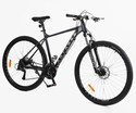 Велосипед 29 AL Corso «ANTARES» AR-29707 алюміній 21", (к-т SHIMANO) графітовий фото westvelo.com