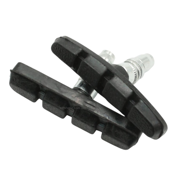 Колодки гальмівні V-brake Китай 11 мм L-70 (в пакеті 5 пар) фото westvelo.com