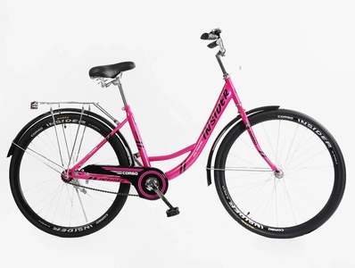 Міський велосипед 26 ST Corso «INSIDER» SD-26476 сталь 16,5", рожевий