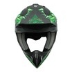 Шолом, закритий крос/ендуро (L ) (59-60) АТV Forsage Rider 027 чорно-салатовий матовий з дашком + окуляри фото westvelo.com