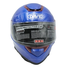 Мото шолом, закритий "DAVID" (XL) Інтеграл, D820, синій глянцевий