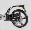 Самокат дитячий 2-х колісний, PU Best Scooter «FACTOR» BS-81766 срібний, Ø200mm, AL, 2 амортизатора, фляготримач