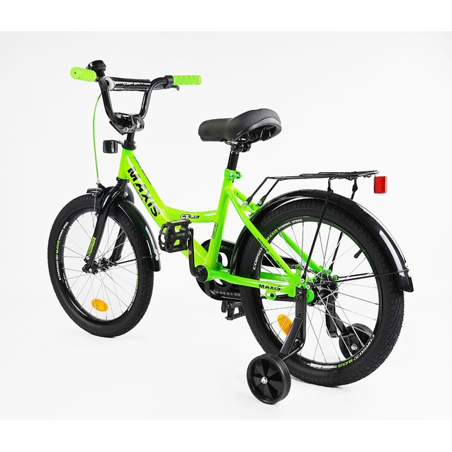 Дитячий велосипед 16 ST Corso «MAXIS» CL-16192 салатовий фото westvelo.com