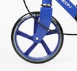 Самокат дитячий 2-х колісний, PU Skyper «NEON» N-43670 синій, Ø200mm, ST, ручне гальмо фото westvelo.com