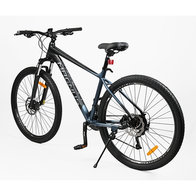 Велосипед 29 AL Corso «MAGNUS» MG-57362 алюміній 19", (к-т SHIMANO) чорно-синій фото westvelo.com