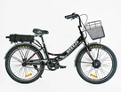 Електровелосипед 24 ST Corso «BREEZE ELECTRIC BIKE» BR-24502 сталь, чорний