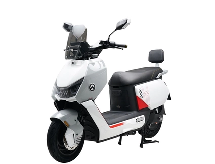 Електроскутер Garow «L2026» W-6395, двигун 2999W, акумулятор 72V 48Ah літій-залізо-фосфатний, білий, колеса 12"