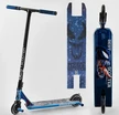 Самокат трюковий Best Scooter «SIMBIOTE-1» 44374 синій, HIC-система, пеги, AL диск та дека, колеса PU Ø120mm, ширина керма - 57 см фото westvelo.com