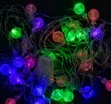 Гірлянда світлодіодна 5 м, 28 лампочок, «Кульки» мультиколор, від мережі 220V (С 31299) фото westvelo.com