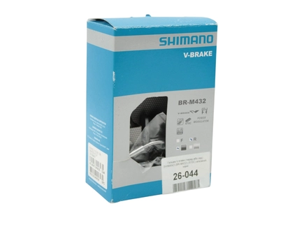 Гальма V-brake (перед або зад) SHIMANO (BR-M432) (S70C) алюміній, чорні