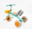 Дитячий велосипед 3-х колісний EVA (піна) Best Trike колеса 10-8, BS-49151 бірюзовий, сталева рама, УКР.ОЗВУЧУВАННЯ, світло, кошик фото westvelo.com