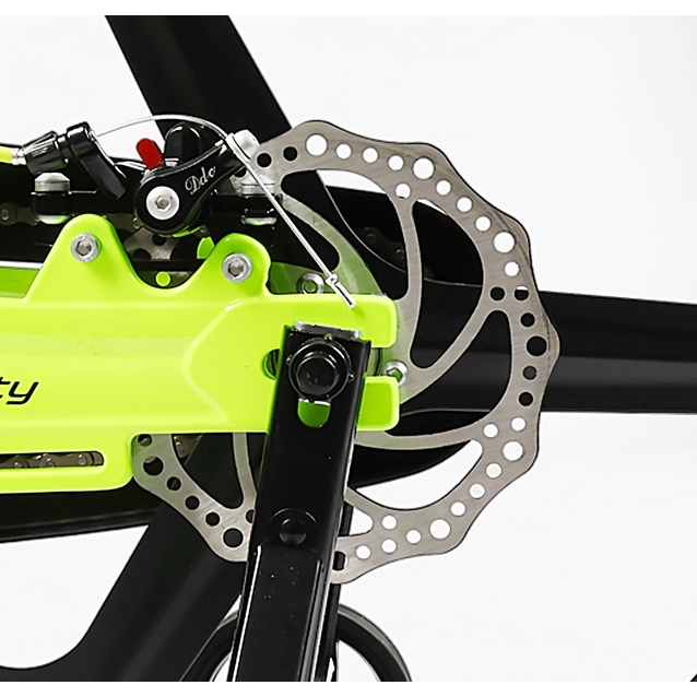 Дитячий велосипед 20 MG Corso «MONTI» MT-20790, магнієва рама, біло-салатовий фото westvelo.com