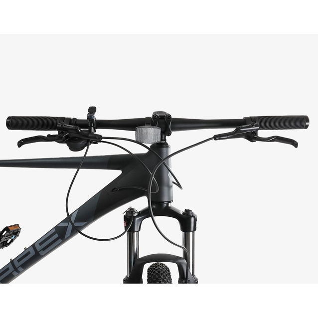 Велосипед 29 AL Corso «APEX» PX-11755 алюміній 19", (к-т SHIMANO Deore) графітово-сірий фото westvelo.com