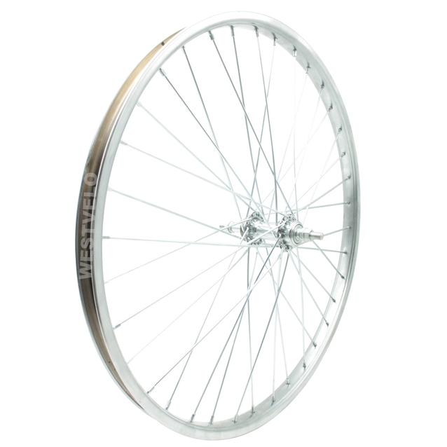 Колесо 24. зад, обід нікель, спиця 3мм, втулка мтв М на віночках фото westvelo.com