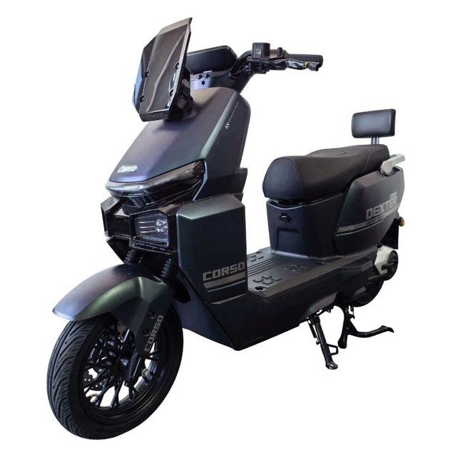 Електроскутер Corso «DEXTER» DX-492833, двигун 2000W, акумулятор 72V 35Ah графеновий, хамелеон, колеса 12" + 1 ящик. акум фото westvelo.com